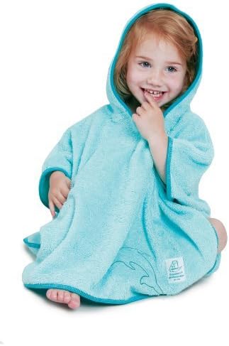 Snuggledry SPF 50+ UV Poncho Towel, Blue by Snuggledry