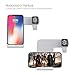 2 in 1 Charging Station, Fast Qi Wireless Charger Stand, FACEVER Wireless Charging Stand for Apple Multiple Devices iPhone 14 Pro 13 12 Max 11 Xs X XR 8 Plus Apple Watch Series Ultra 8 7 6 5 4 3 2