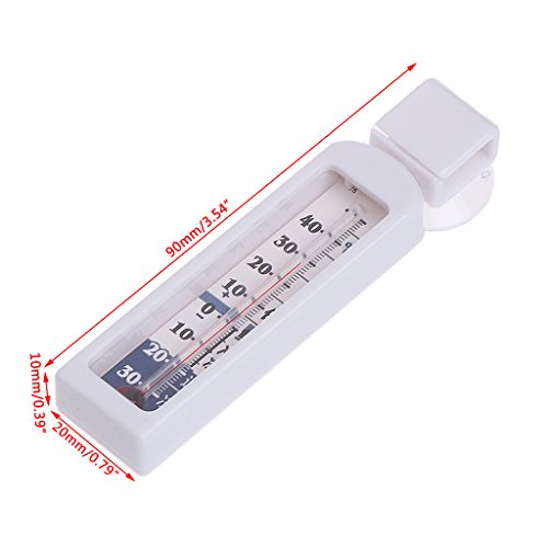 Qisuw Fridge Thermometer- Household Home Freezer Refrigerator Refrigeration Temperature Meter