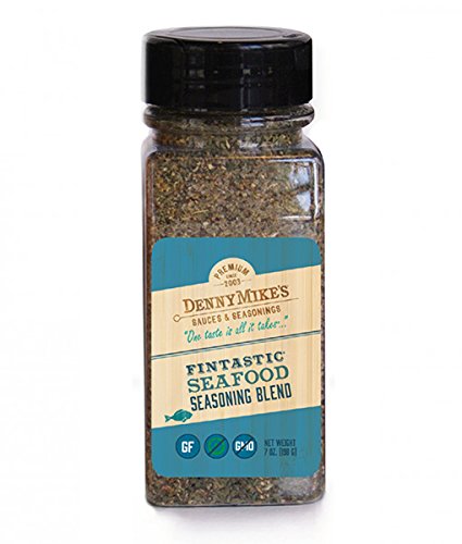 DennyMike’s Fintastic Seafood Seasoning Blend, Dill and Lemon Pepper Seasoning for Fish and Shellfish, All Natural Fish Seasoning and BBQ Seasoning, Gluten-Free and Keto-Friendly, 7 oz - Thumbnail 3