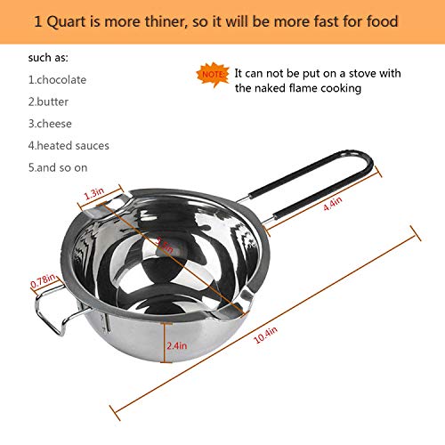 2 Stainless+Resistant+Melting+Chocolate+Caramel