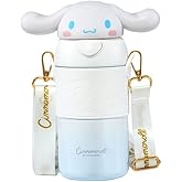 Cinnamoroll White Stainless Steel Insulated Water Bottle (Straw) with Strap 560ml