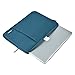 MOSISO Laptop Case 13 inch, 13 inch Laptop Sleeve Compatible with MacBook Air M4 M3 M2 M1 2025-2018 / Pro M2 M1 2025-2016, Polyester Vertical Computer Sleeve Bag with Pocket, Deep Teal