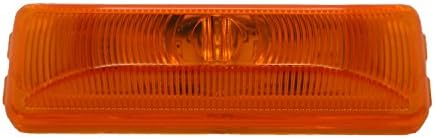 Pair of USA Made - TecNiq Amber LED Clearance Side Marker Light 1x4 Camper /Trailer Truck (Light Only)