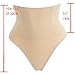 Hioffer Women Waist Cincher Girdle Tummy Slimmer Sexy Thong Panty Shapewear Nude,Medium