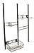Suncast Bracket, Hooks, Basket Kit-Closet System for Mounting in Suncast Alpine Sheds, Black, TRV158707