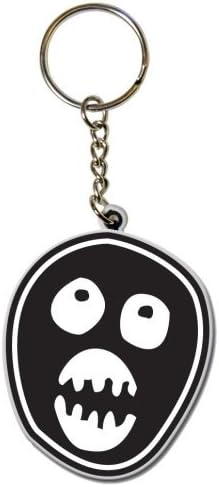 Mighty Boosh keyring. Boosh Mask PVC Keyring