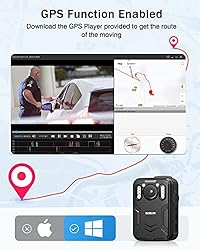 BOBLOV Bundle Deal, KJ21 1296P Body Camera and B4K2