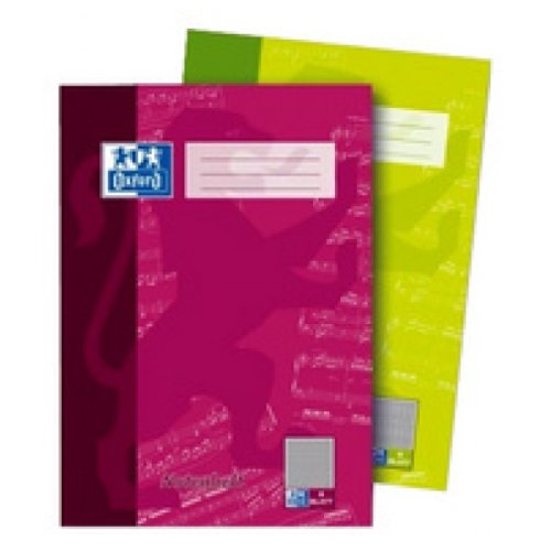 Oxford Note Booklet with Guide Line Style 14/90 g/m², DIN A4, 8 Sheets