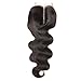 UNICE Hair Brazilian Body Wave Virgin Hair 4x4 Lace Closure Middle Part Natural Black