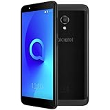 Alcatel 1C - Smartphone de 5.34" (Quad-Core 1.3 GHz, Memoria 16 GB Ampliable hasta MicroSD de 128 GB, Cámara DE 13 MP, Android 7.1) Color Negro