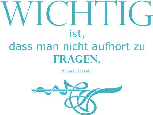 Indigos Wall Sticker, Vinyl, Turquoise, 160 x 120 cm