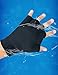 FitsT4 Aqua Gloves Webbed Paddle Swim Gloves Fitness Water Aerobics and Water Resistance Training for Men Women Children