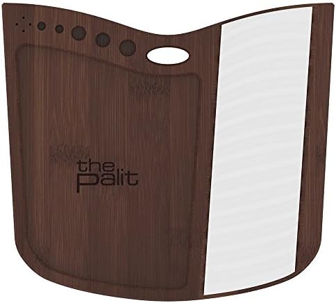 The Palit - Portable Beauty Workspace - Bamboo - Dark - White - Small