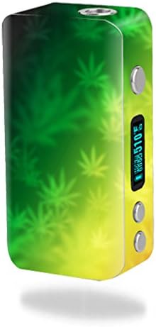 MightySkins Skin Compatible with Smok Koopor Plus 200W – Rasta Rainbow | Protective, Durable, and Unique Vinyl Decal wrap Cover | Easy to Apply, Remove, and Change Styles | Made in The USA