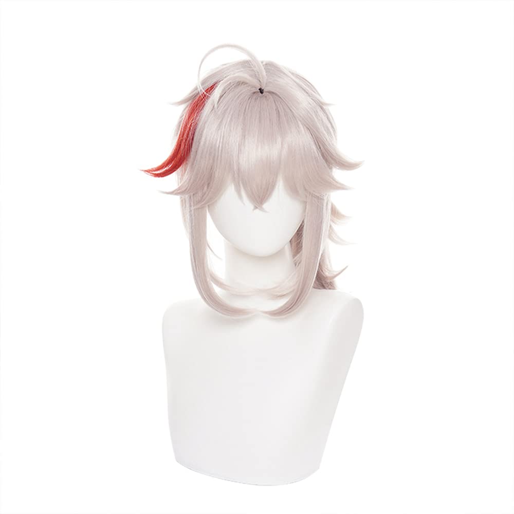 OSIAS Color Layered Kaedehara Kazuha Genshin Impact Cosplay Wig for Man and Boys โ image 1