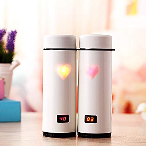 I Love You Light Up Water Bottle – 12oz Smart Water Bottle with Light up Magic Heart. Fun Way to Stay Hydrated. Touch Magic Senor and Color Changing Magic Heart Will Lights Up - Fun Gifts Novelty