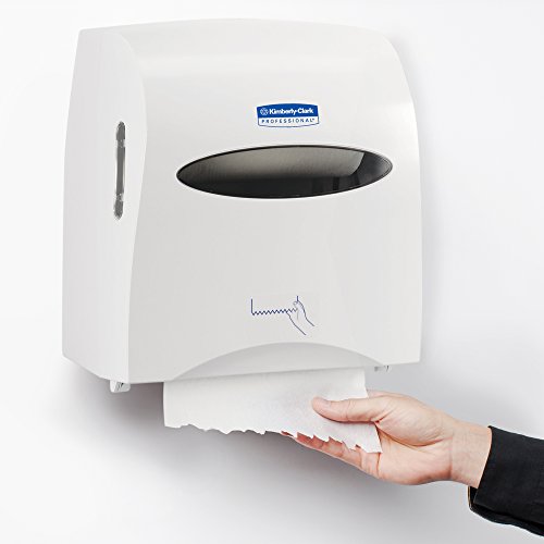 Scott Slimroll Hard Roll Paper Towel Dispenser, Touchless, Pull Towel