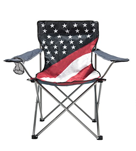 Photo 1 of World Famous Sports Stars and Stripes Camping Quad Chair