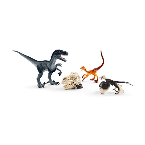 Schleich dinosaurs three raptors on the hunt figurine p…