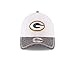 NFL Green Bay Packers 2016 Training Camp Team Color 39THIRTY Stretch Fit Cap, Medium/Large, White/Gray Heather