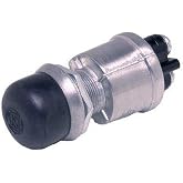 Cole Hersee 90030-BP Push-Button Switch with Screw-On Cap