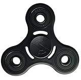Focus Spinnerz Premium Quality Jet Black ADHD Fidget Toy Made in USA NON-3D Printed