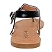 SANDALUP Women's Sandals Thong Flat Sandals Comfortable T-Strap Summer Shoes with Adjustable Ankle Buckle Dressy Sandals