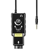 Saramonic SmartRig II Profession Audio Adaptor XLR Microphone &amp; Guitar Interface preamp for iPhone, iPad,Mac/PC and Android Device