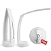 Dimmable LED Desk Lamp，Eye-caring Table Lamp with USB Charging Port, Office Lamp,Foldable Reading Lamps (5W,Touch Control Panel,White)
