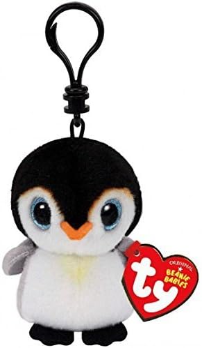 Ty Beanie Boos Pongo The Penguin, Keyclip!