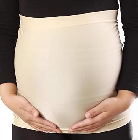 Pregashield Anti-Wireless Radiation Maternity Belly Band (Off-White, Universal)