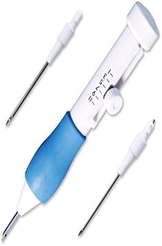 3 Needles 2 Threaders Craft Tool DIY Embroidery Stitching Punch Needle Tool Set