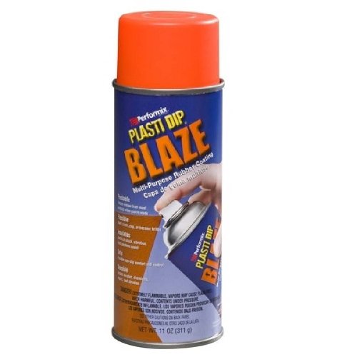 Plasti Dip Performix 11218-6PK Blaze Orange Multi-Purpose Rubber Coating Aerosol - 11 oz, (Pack of 6)