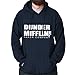 Brisco Brands Dunder Paper Company Mifflin Office TV Show Hoodie Navy