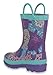 Disney Frozen Girls Anna and Elsa Pink Rain Boots - Size 11 Little Kid