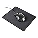 INSTEN [2 Pack Soft Silicone Standard Mouse Pad for Optical/Trackball Mouse Mice - Durable & Light Weight for Laptop Computer & PC, Black