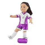 Fits American Girl Dolls 18" Varsity Soccer Uniform