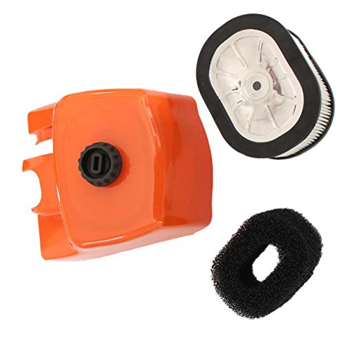 HIFROM TM Aftermarket Air Filter + Air Filter Cover + Black Insert Foam for Stihl Chainsaw 066 Ms660 MS650 NEW