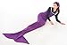 iBose Adult Mermaid Tail Blanket Cat Headband Throw Little Girl Toddle Long Extra Size Fin Fun Fishtail Sleeping Bag Soft Warm Snuggie Weighted Receiving Knitted Cover Living Room Car Camp Toy