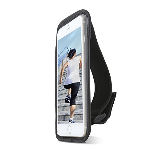 Gear Beast Sports Hand Held Running Case Pouch for Galaxy S9 S9 Plus S8 S8 Plus Note 9 8 iPhone X Xr Xs Max 8 Plus 7 Plus 6s+ Without A CASE Cell Phone Holder for Running Jogging Workout Fitness (Best Phone Running Case)