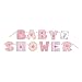 5ft Pink Stitching Baby Shower Banner