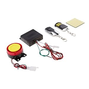 Homyl 12 V diefstalbeveiliging voor motorfiets, scooter, alarm, sirene, 125 dB, veiligheid met afstandsbediening…