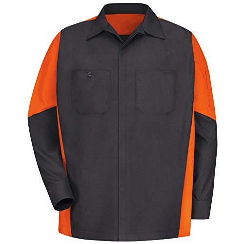 Red Kap. Charcoal/Orange. XL. SY10. 00763303878591