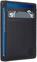 POWR Mens Wallet, Slim RFID Blocking Minimalist Credit Card Holder, Holds up to 7 Cards and Bank Notes, Ideal for Travel