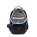 Kipling Seoul Go Laptop Backpack (Black Contrast Blue)