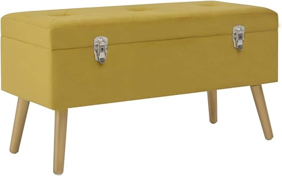 Amazon.de: Festnight- Bank mit Staufach | Aufbewahrungsbank