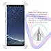 [3-Pack] TAURI for Samsung Galaxy S8 Screen Protector, Full Coverage Screen Protector Case-Friendly Anti-Bubble HD Clear Flexible Film
