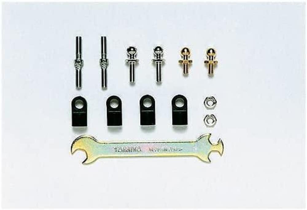 TAMIYA 300053662 Tie Rods (Tt-01), Black