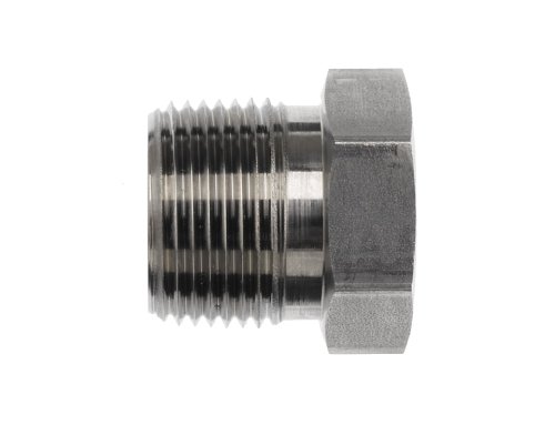 Brennan Stainless Steel Pipe Fitting, Reducing Bushing, NPT Male x NPT Female